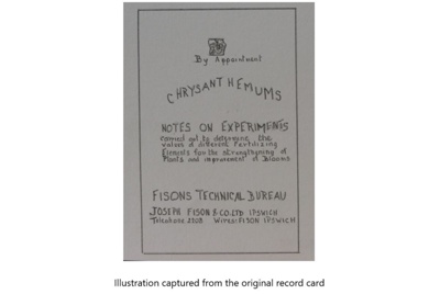 Booklet; Joseph Fison & Co. Ltd.; STMEA:1989-40.287