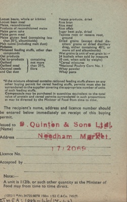 Rationing Coupon; STMEA:1998-46.17.4b