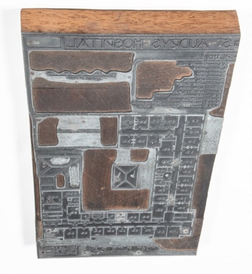 Printing Block; Brown and Burgess; STMEA:1991-20.8b