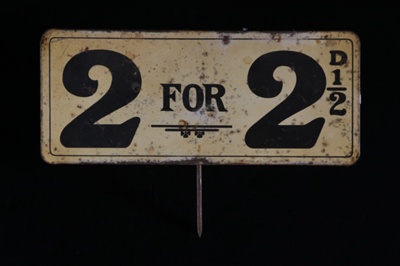 Trade Sign; 1900; STMEA:A.4992