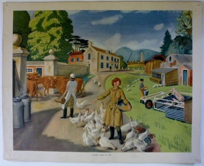 Colour print; Macmillan and Co Ltd; c1940 - c1960; STMEA:1989-4.174