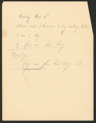 Farm account book; Jack Carter; 1936-1949; STMEA:2005-25c