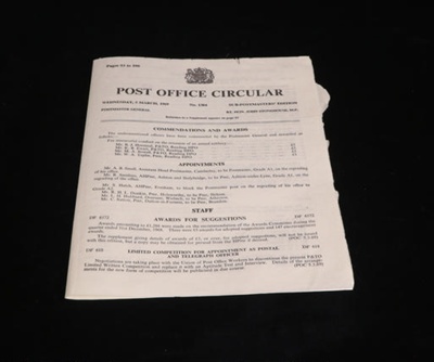 Periodical

Post Office Circular; STMEA:2017-146