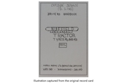 Instruction Manual; Morris Motors Ltd; STMEA:1992-37.10