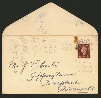 Farm account books; 1936-1949; STMEA:2005-25d