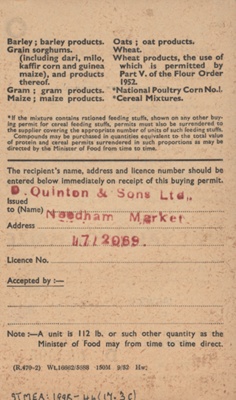 Rationing Coupon; STMEA:1998-46.17.3c