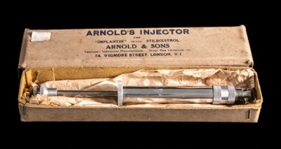 Box lid for Veterinary Injector ; Arnold & Sons; STMEA:1993-2.1b
