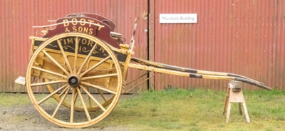 Milk float; Manufactured by Ellwood and Sons, London.; STMEA:1988-34