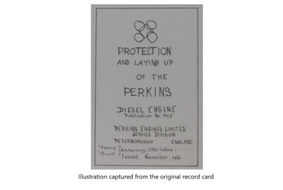 Instructions Manual ; Perkins Engines; STMEA:1992-36.10