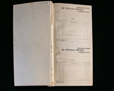 Book - invoices; c. 1930's; STMEA:83.A.13.1