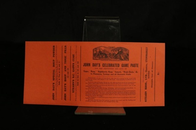 Advertising Leaflet; John Day; STMEA:1993-2.75c