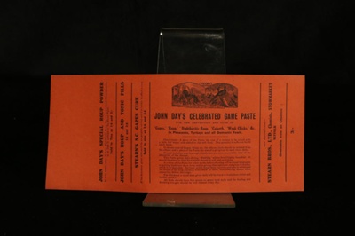 Advertising Leaflet; John Day; STMEA:1993-2.75d