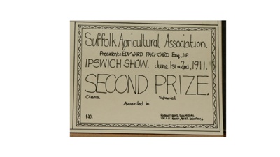 Certificate; 1911; STMEA:1987-34.103c