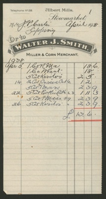 Farm account books; 1936-1949; STMEA:2005-25d