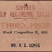 Certificate; STMEA:1991-9.11