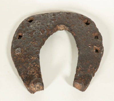 Horseshoe; 13th -14th century; STMEA:A.6899