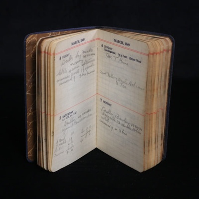 Diary; Charles Letts & Co. London; STMEA:2021-9