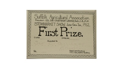 Certificate; 1912; STMEA:1987-34.93e