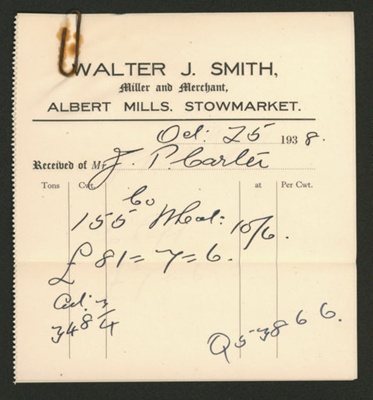 Farm account books; 1936-1949; STMEA:2005-25d