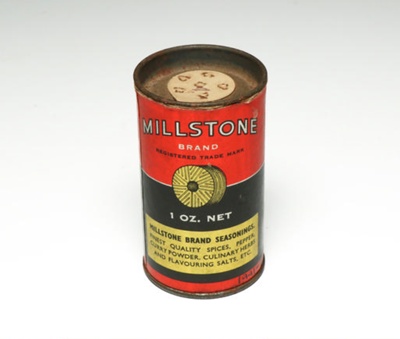 Pepper tin; c.1940; STMEA:1991-32.5