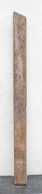 Plank - part of stable stall; c. late 19c.; STMEA:82.A.99.6.16