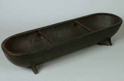 Pig trough; Ransomes, Head & Jefferies; 1881-1883; STMEA:1987-27