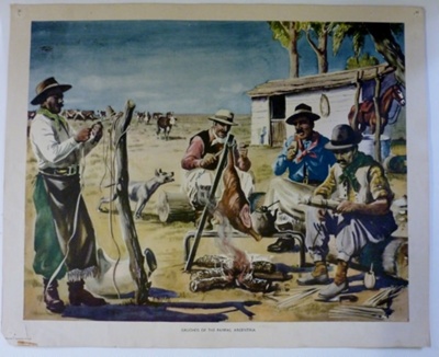 Colour print; Macmillan and Co Ltd; c1940-c1960; STMEA:1989-4.181