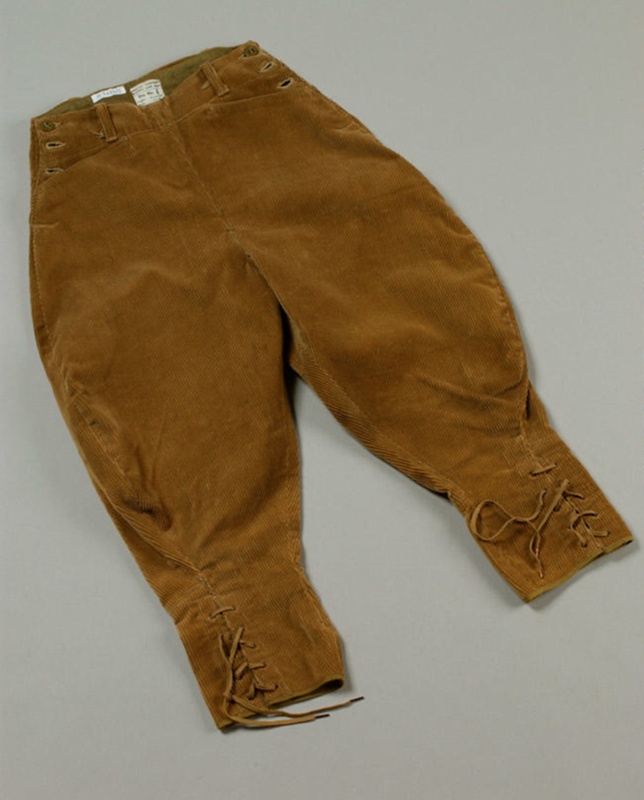 Women's Land Army Uniform Breeches; 1945; STMEA:A.7254.2 on eHive