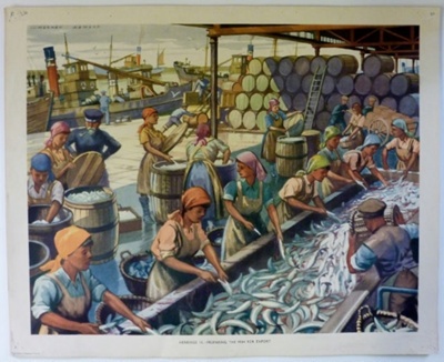 Colour print; Macmillan and Co Ltd; c1940-c1960; STMEA:1989-4.185
