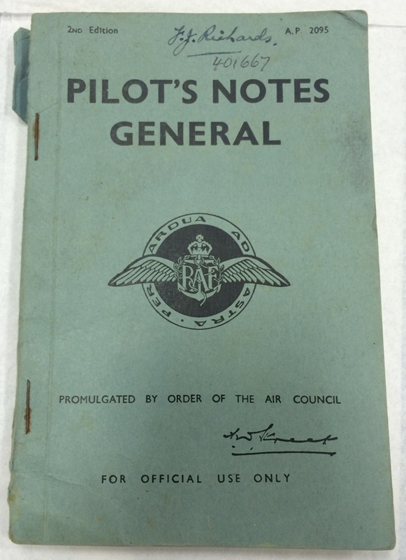 Pilot's Notes - General. 2nd Edition. Air Publication 2095; The Air ...