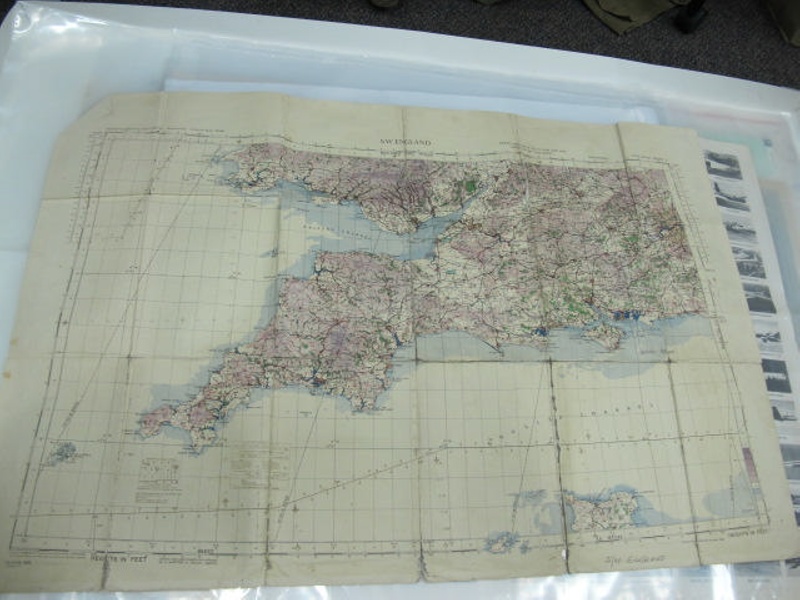 S.w. England Aeronautical Map Raf (war) 5th Edition; Tam2013.104 