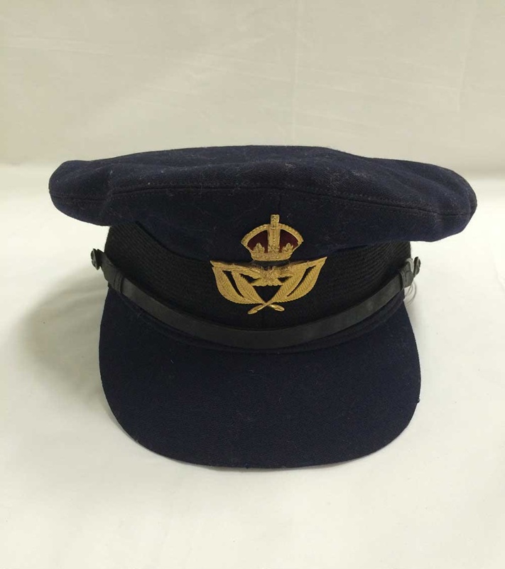 RAAF Hat belonging to Sgt. Donald L. Sparrow, #401399; R.Z. Bloomfield ...