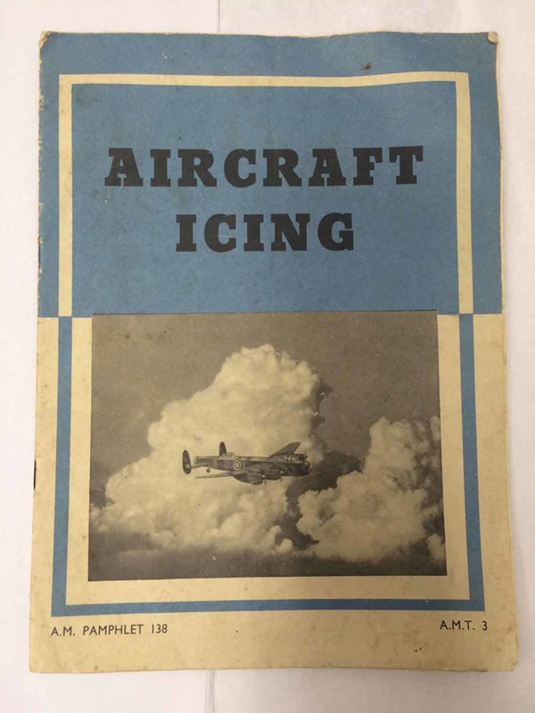 Pamphlet - Aircraft Icing; Department of the Air Member for Training ...