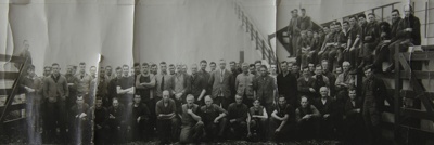 Photograph [Mataura Freezing Workers, 1933]; unknown photographer; 1933; MT2011.185.393.2