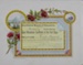 Certificate, Southland Board of Education, Good Attendance Certificate [Maude Bigwood] ; Craig, W. & Co; 16.12.1904; MT2012.138
