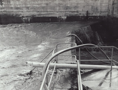 Photograph [Flood, Mataura Paper Mill, 1978] ; McDonald, Keith (Mr); 15.10.1978; MT2011.185.182