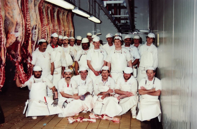 Photograph [Beef Boning Room, Mataura Freezing Works]; Green,Trevor; 15 ...