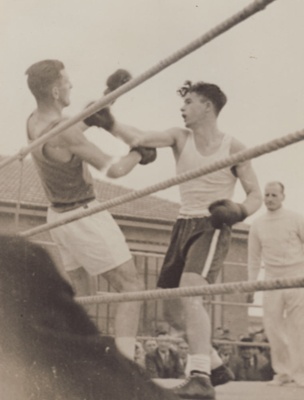 Photograph [Unknown Amateur Boxers ]; Henderson, Keith Raymond; 1948; MT2013.11.3