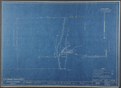 Survey Blueprint ; Garden & Associates; !8.08.1948; MT2014.37