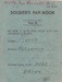 Book, Soldier's Pay Book [Hugh Brown McConnell]; unknown maker; 1943; MT2015.21.18