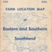 Book, Farm Location Map, Eastern and Southern Southland, 1971; Seaward Downs Young Farmers Club; 1971; MT2014.3
