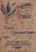 Souvenir Programme, 'Music for Peace Celebrations'; Whitcombe and Tombs; 1919; MT2012.167
