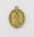 Religious Medal, the Virgin Mary & Saint Alphonsus [Thomas George Quilter]; unknown maker; 1930-1940; MT2015.20.12