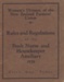Rules of the Bush Nurse and Housekeeper Auxiliary, Women's Division of the Farmers' Union; Women's Division of the New Zealand Farmers' Union; 1928; MT1993.99.11