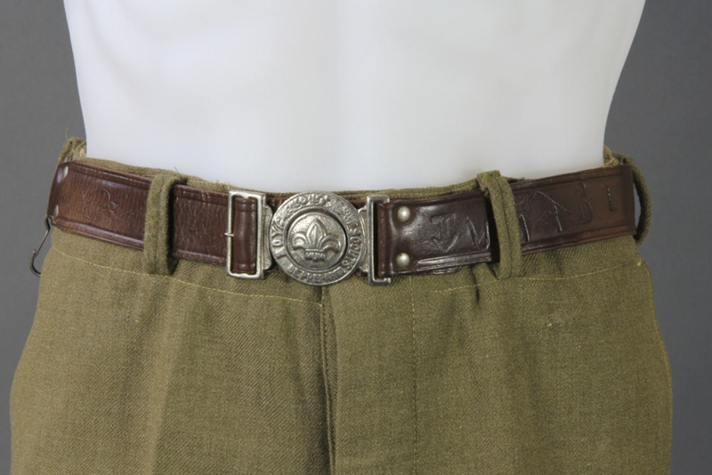 m&m's　　　　　　　　　　　　MHL WIDE SCOUTS BELT Custom-Zinc-Alloy-3D-