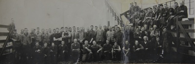 Photograph [Mataura Freezing Workers, 1933]; unknown photographer; 1933; MT2011.185.393.1