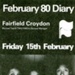 DIARY COVER MUSIC POINTER SISTERS; FEB 1980; 198002FE 