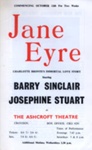FLYER JANE EYRE ASHCROFT BARRY SINCLAIR; OCT 1964; 196410