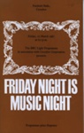 PROGRAMME CLASSICAL BBC FRIDAY NIGHT IS MUSIC NIGHT; MAR 1967; 196703BS