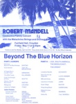 FLYER MUSIC ROBERT MANDELL FAMILY CONCERT.; MAY 1979; 197905FG